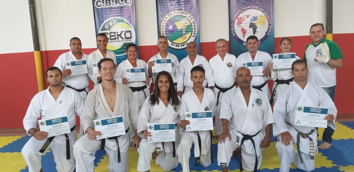 Curso de Kata Shotokan(Shihan Edmundo Rolemberg) e Shorin Ryu (Kyoshi Manoel Leite) 